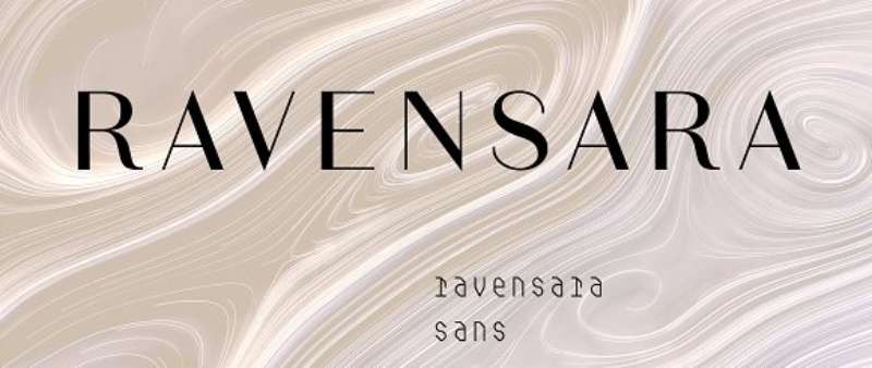 Ravensara-Sans-1 17 Fashion Fonts That Influence Design and Branding