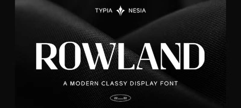 Rowland-Modern-Masculine-Classy-Sans-Serif-1 Masculine Fonts to Match Your Brand's Personality