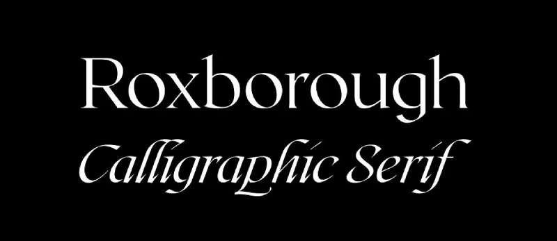 Roxborough-CF-Font-1 Most Popular Bohemian Fonts Used by Designers