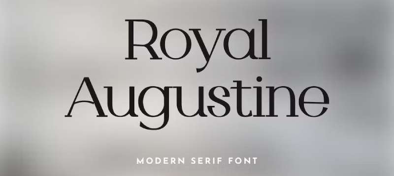 Royal-Augustine-Serif-font-1 Royal Fonts For a Touch of Elegance to Your Branding