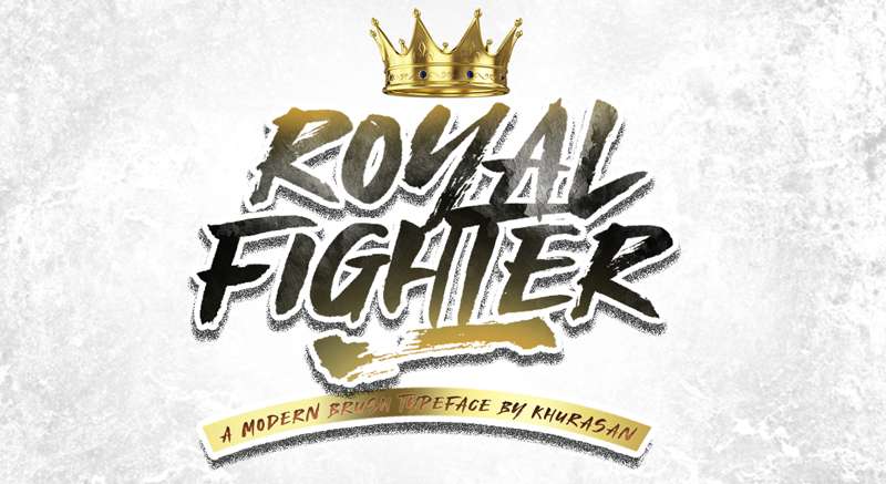 Royal-Fighter Royal Fonts For a Touch of Elegance to Your Branding