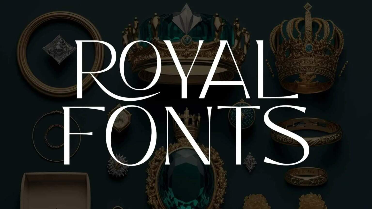 Royal Fonts For a Touch of Elegance to Your Branding