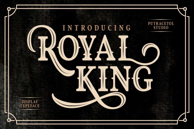 Royal-King-Font Royal Fonts For a Touch of Elegance to Your Branding