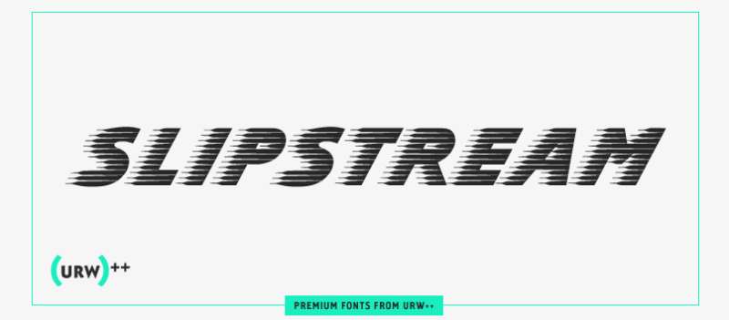 Slipstream-Font Popular Striped Fonts Used by Designers Worldwide