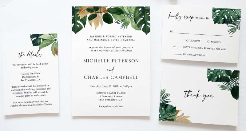 Summer-White-Roses-Emerald-Greenery-Wedding-Flyer-1 Summer Flyers That Will Make Your Season Sizzle