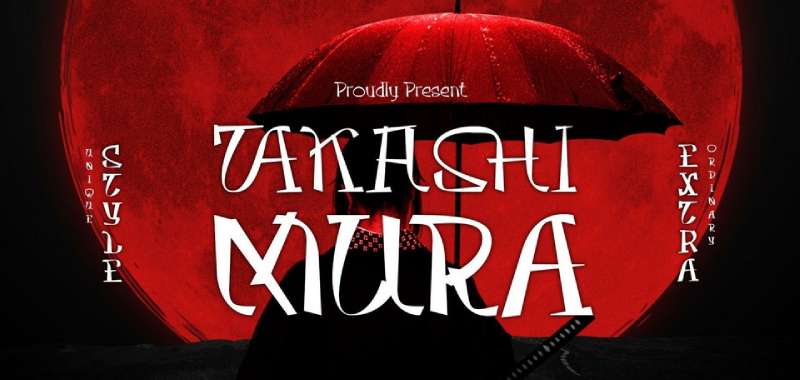 Takashimura-Font-1 The Best Samurai Fonts for Your Japanese-Inspired Designs