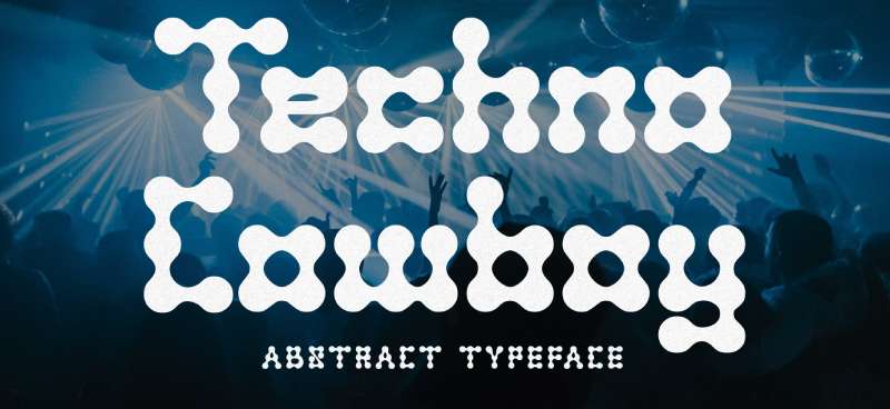 Techno-Cowboy-Futuristic-Display-1 Trippy Fonts That Will Make Your Designs Stand Out