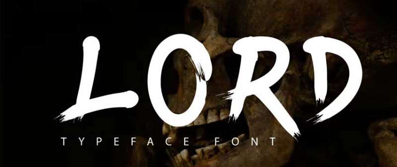 The-Lord-Font-1 The Most Popular Rock Band Fonts Used by Designers
