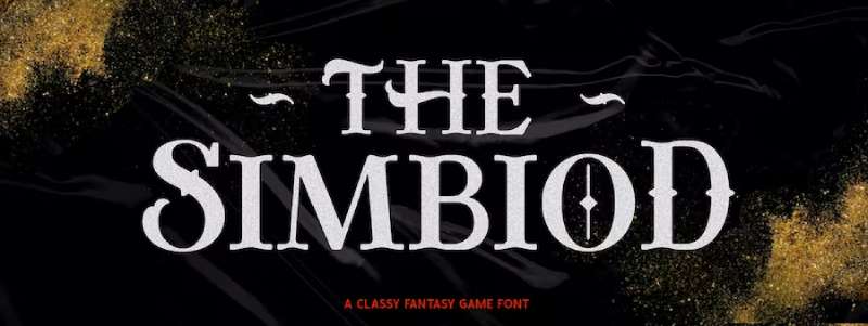 The-Simbiod-1 Must-Try Fantasy Fonts for a Touch of Enchantment in Your Projects
