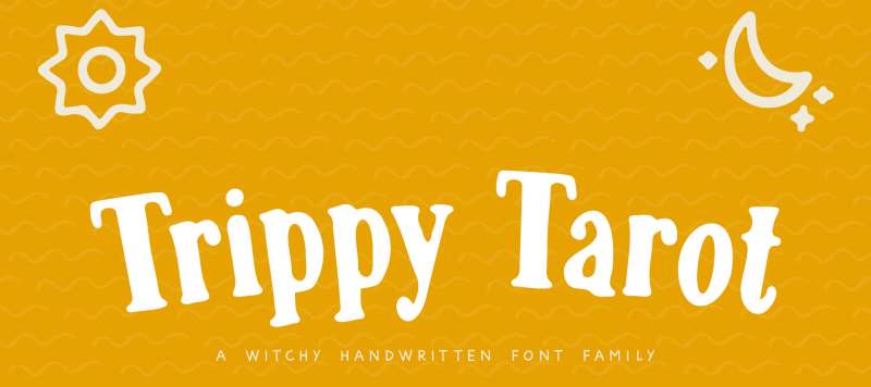 Trippy-Tarot-Serif-Sans-Serif-And-Dingbat-Trio-1 Trippy Fonts That Will Make Your Designs Stand Out