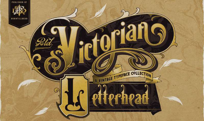 Victorian-Letterhead-1 Great looking Victorian fonts that you can use in your designs