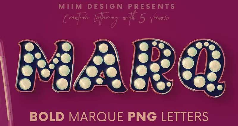 Vintage-Marquee-Font-1 The Best Movie Theater Fonts for Your Creative Projects