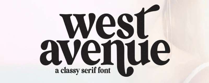 West-Avenue-–-Modern-Serif-Font-1 Most Popular Bohemian Fonts Used by Designers