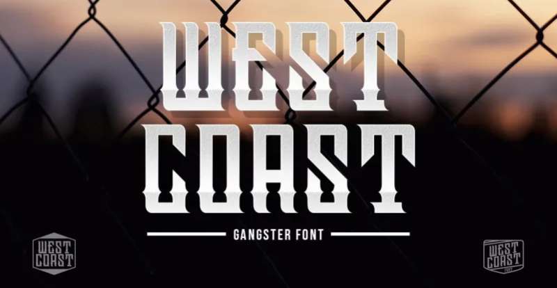 Westcoast-Font-1 The Best Mafia Fonts for Your Gangster Themed Designs