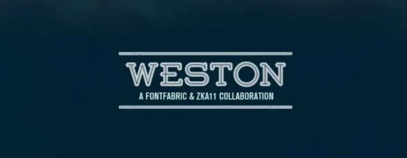 Weston-Font-1 Stunning Summer Fonts to Add a Splash of Fun to Your Designs