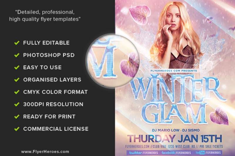 Winter-Glam-Flyer-Template-FH-3-1 Winter Flyers Featuring Activities You Can't Miss