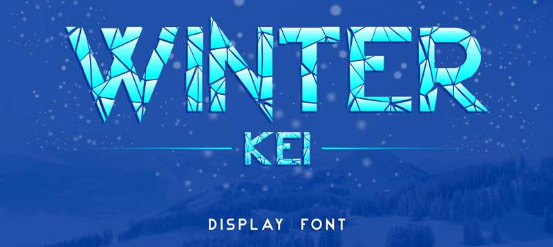 Winter-Kei-Font The Most Popular Cracked Fonts Used by Designers