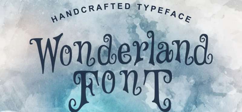 Wonderland-1 Must-Try Fantasy Fonts for a Touch of Enchantment in Your Projects