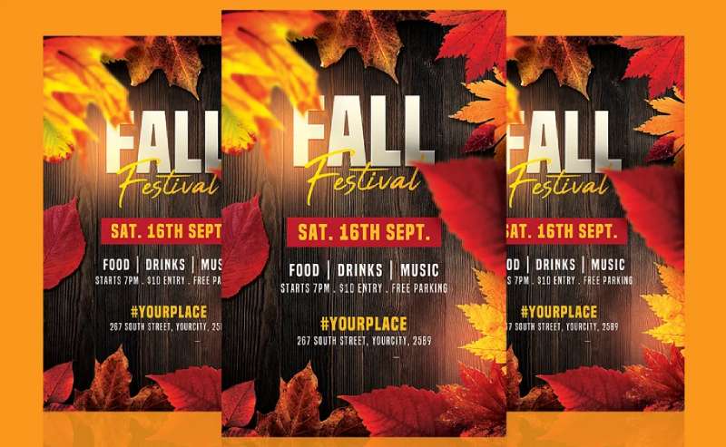autumn-fall-flyer-template-1 Effective Autumn Flyers That Will Get You Noticed