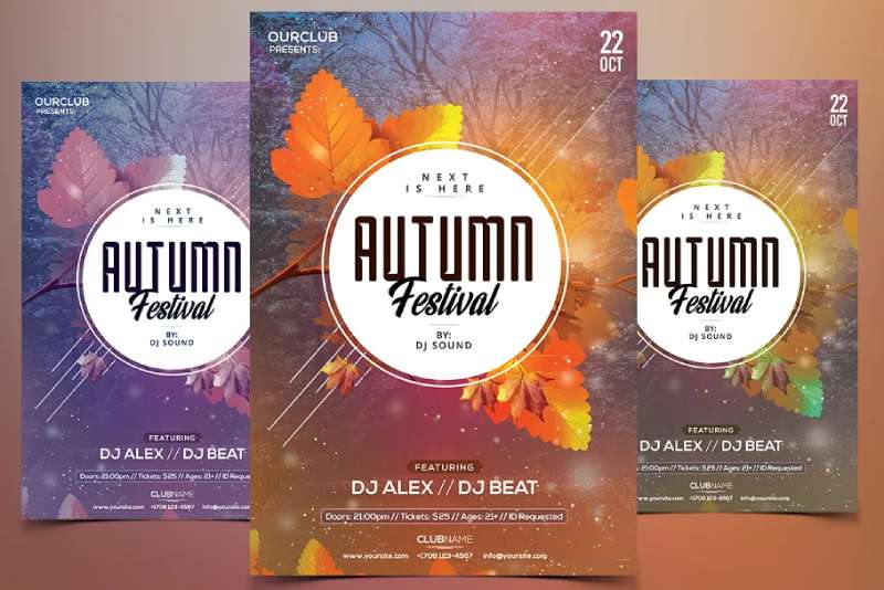 autumn-festival-flyer-1-1 Effective Autumn Flyers That Will Get You Noticed