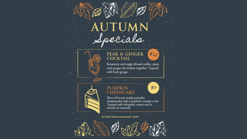 autumn-flyer-template-1 Effective Autumn Flyers That Will Get You Noticed
