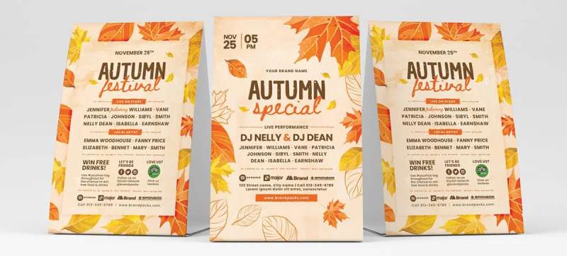 autumn-table-tent-templates-1 Effective Autumn Flyers That Will Get You Noticed