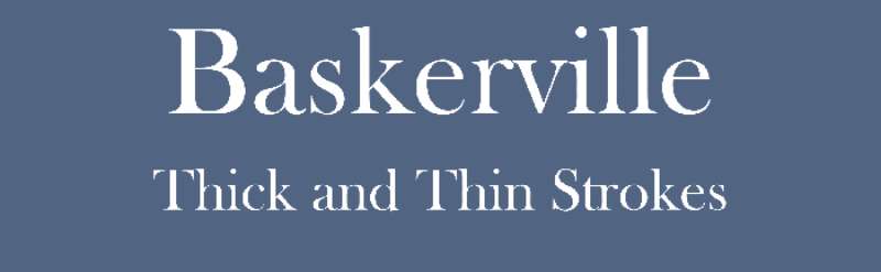 baskerville-font-01-1 Menu Typography: The 19 Best Fonts for Menus
