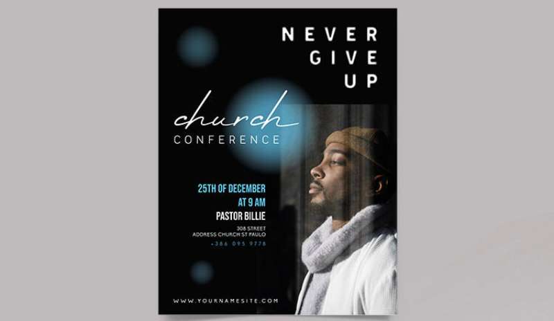 black-modern-gospel-flyer-template-1 Creative Gospel Flyers That Will Make an Impact