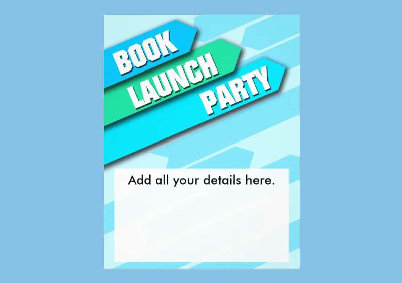 c-1 Book Launch Flyers That Will Ignite Your Reading Passion
