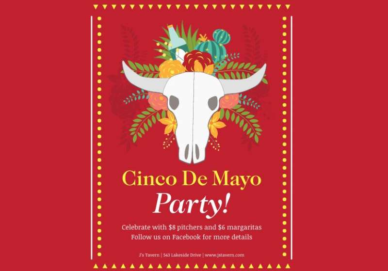 celebratory Creative Cinco de Mayo Flyers That Will Take Your Party to the Next Level