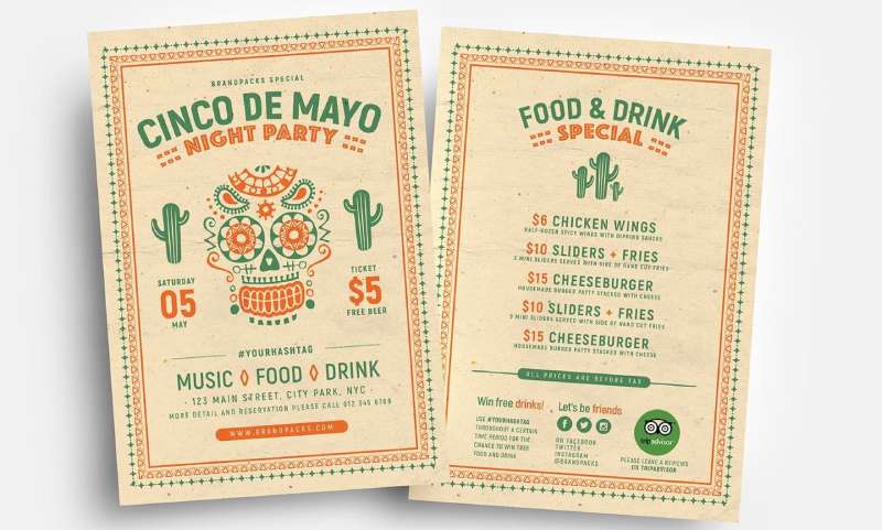 cinco-de-mayo-party-and-other-mexican-fiestas-flyer-template-1 Creative Cinco de Mayo Flyers That Will Take Your Party to the Next Level