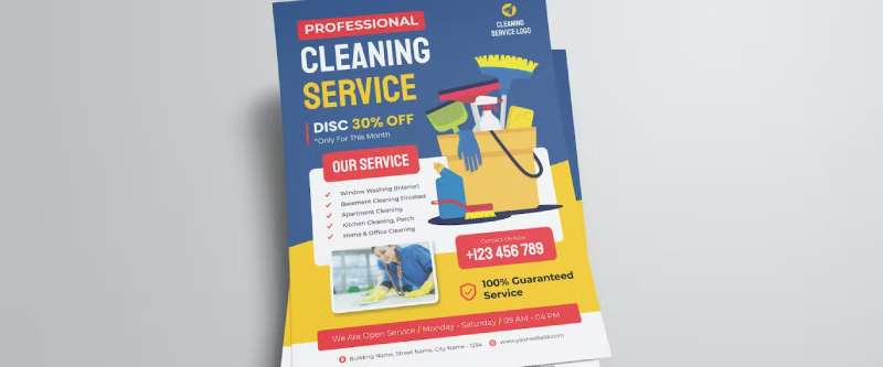 cleaning-1 Pressure Washing Flyers That Will Make Your Business Sparkle