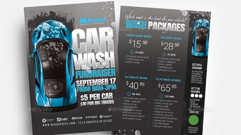 fundraiser-1 Car Detailing Flyers That Will Make Your Business Stand Out