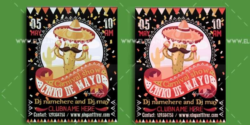 illustrated-cinco-de-mayo-food-flyer-template-with-a-facebook-cover-1 Creative Cinco de Mayo Flyers That Will Take Your Party to the Next Level