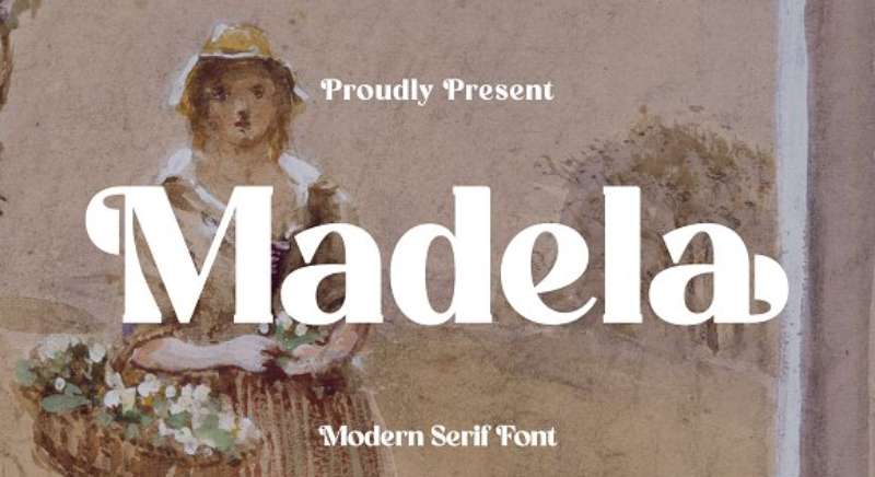 madela-font-01-1 Most Popular Bohemian Fonts Used by Designers
