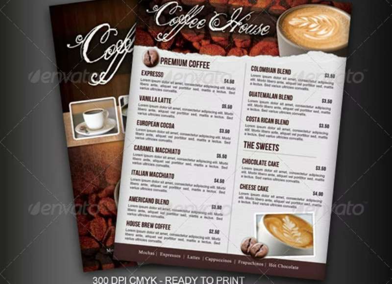menu-preview-1 Coffee Flyers to Make Your Business Stand Out