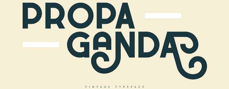 propaganda The Top Propaganda Fonts for Your Nostalgic Design Needs