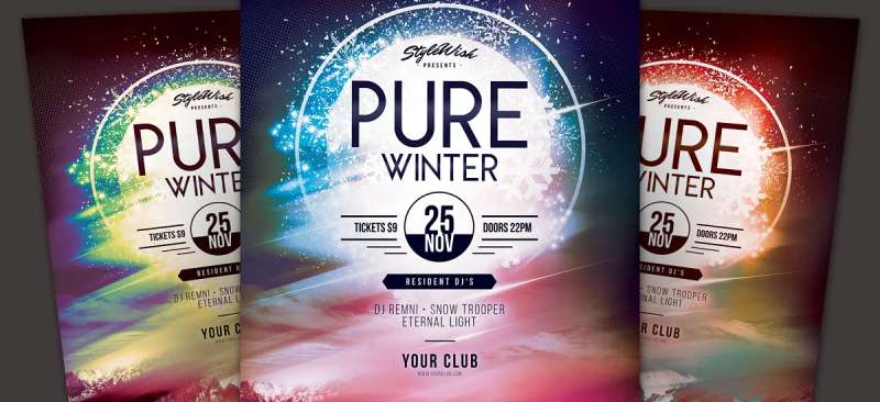 pure-winter-1 Winter Flyers Featuring Activities You Can't Miss