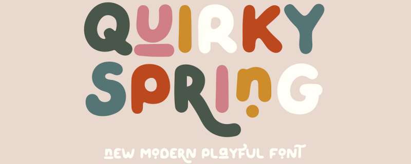 quirky-spring-free-font-1-1 Discover the Best Quirky Fonts for Your Designs