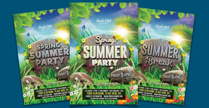 spring-summer-1 Summer Flyers That Will Make Your Season Sizzle