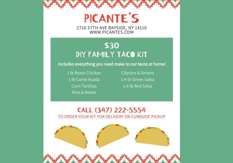 taco-kit Taco Tuesday Flyers That Will Make Your Mouth Water