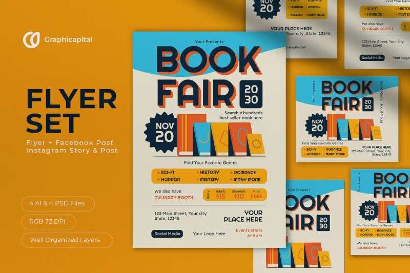 white-modern-1 Book Launch Flyers That Will Ignite Your Reading Passion