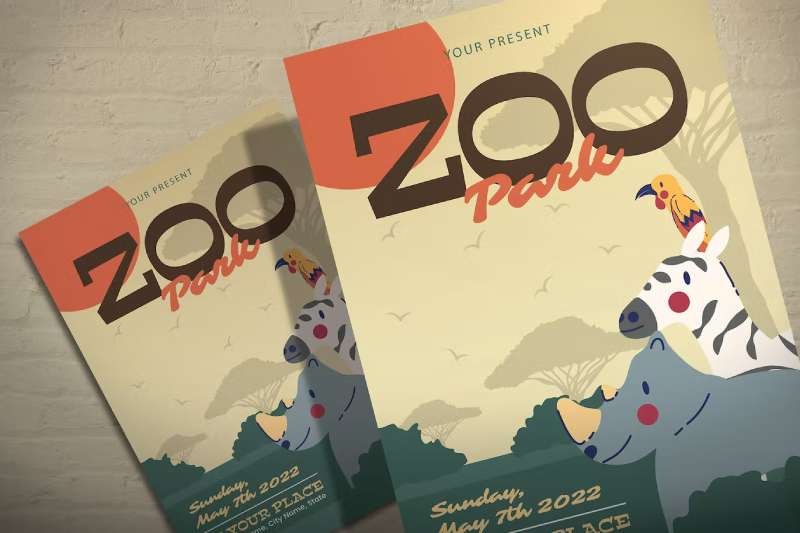 zoo-park-1 Zoo Flyers That Will Make Your Heart Race