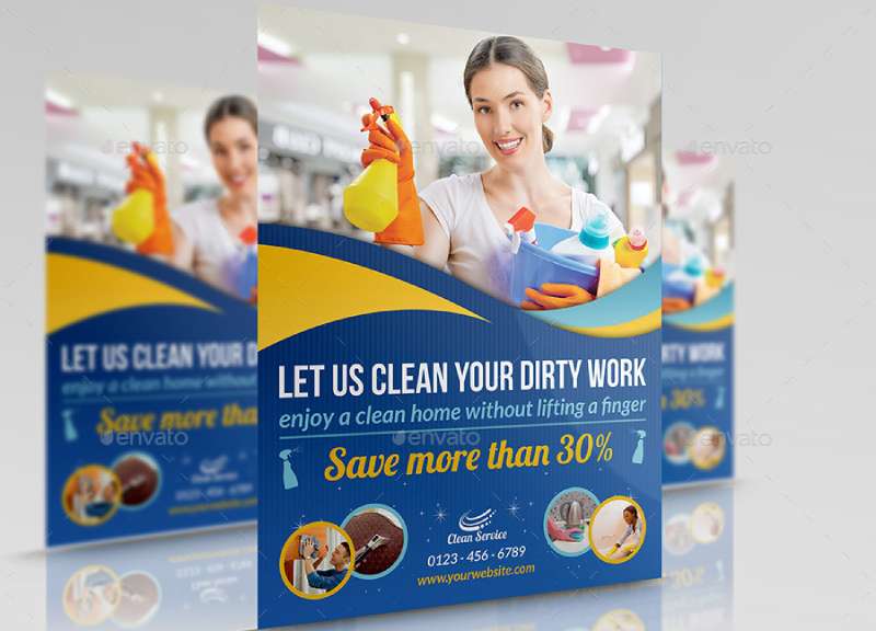 01_Cleaning_Service_Flyer_Template-1 Cleaning Business Flyers To Power Up Your Marketing