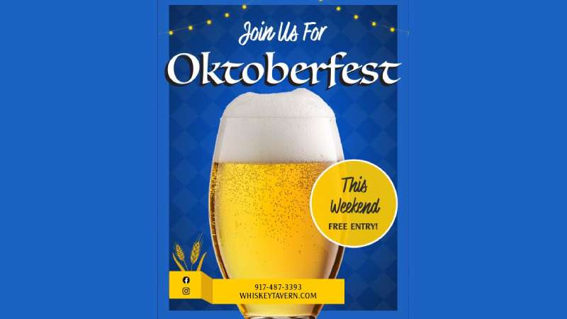 Blue-Oktoberfest-1 Inspiring Oktoberfest Flyers to Elevate Your Marketing