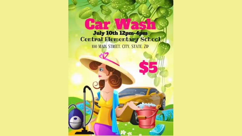 Car-wash-promotional Attention-Grabbing Car Wash Flyers for Your Business