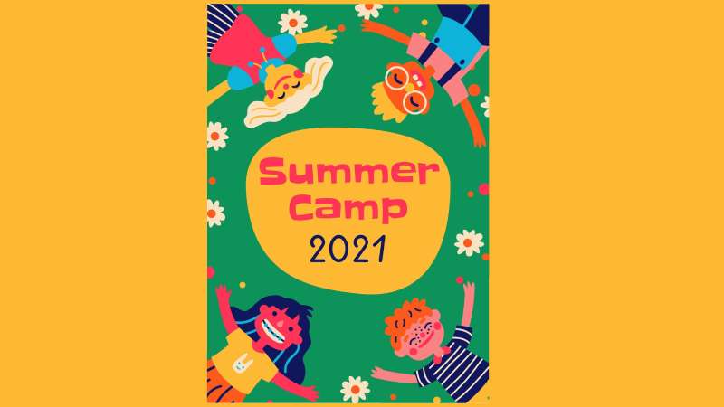 Creative-funny Eye-Catching Summer Camp Flyers