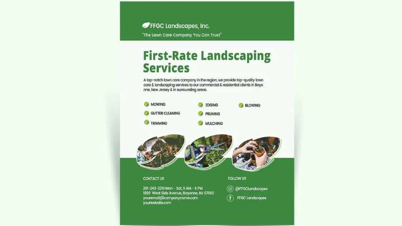 Download-lawn Examples of Effective Landscaping Flyers You Can Use