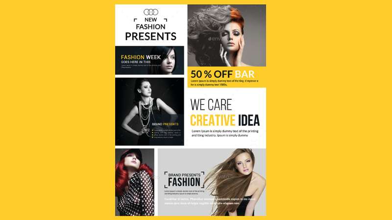Fashion-agency The Ultimate Collection of Fashion Flyers