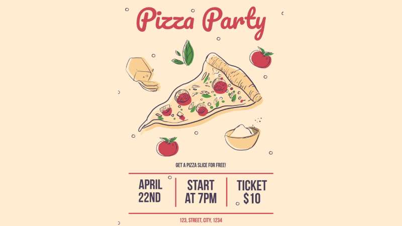 Free-hand-drawn-1 Boost Your Business with These Pizza Flyers